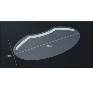 Helm Visor plastik setengah wajah kustom pelindung mata OEM pelindung wajah pemotong rambut untuk dijual - Product Image 1