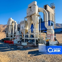 Machine de broyage de poudre fine pour kaolin, bentonite, pyrophyllite avec équipement de contrôle PLC