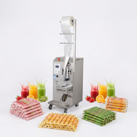 IJslolly verpakkingsmachine, fruit sap olie platte lolly ijslollystok vloeistof vul- en verzegelmachine voor kleine bedrijven