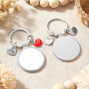 Llaveros Sublimables al por Mayor, Adornos Colgantes Personalizables DIY, Regalo Promocional con Transferencia Térmica, Decoración para Llaves y Accesorios de Bolsos - Product Image 2