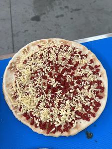Máquina Automática Eléctrica de Alta Eficiencia para Aplicar Salsa y Queso en <span class=keywords><strong>Pizza</strong></span>, Capacidad de 500-1500 Piezas/Hora para <span class=keywords><strong>Pizza</strong></span> Preparada - Product Image 5