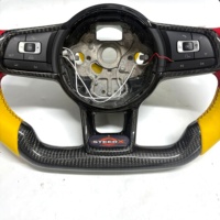 Volant en fibre de carbone pour Passat B5, Polo, Jetta, SEAT Leon, Sharan, Skoda Octavia, Golf MK4, Superb - Prix de gros - Rétrofit