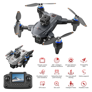 K812 Max Drone Kép Máy Ảnh GPS Quang Học Dòng Chảy 5G Wifi Truyền Hình Ảnh Không Chổi Than Điện Trở Ngại Tránh Một Nhấp Chuột Trở Lại Bay Không Người Lái - Product Image 2
