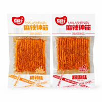 Vente en gros latiao gluten épicé 4 assortis, sachet individuel transparent cartons mixtes marque privée OEM ODM impression de s