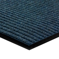 Dickes Rippen Design Fußmatten PVC-Träger Langer Teppich für den Eingang Außen dekoration Anti-Rutsch-Polyester Garage Clean Mats Factory