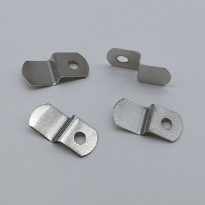Silver Single Hole Z Shape Corner Bracket For Painting <b>Frame</b> Cold Rolled Steel Durable <b>Mounting</b> Fixing Plate - Product Image 1