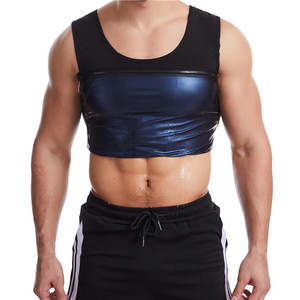 Herren Schwitz-Saunaweste Taillentrainer Gewichtsverlust Schlankheits-Bodyshaper Wärmespeicherndes Tanktop Shapewear Korsett-Shirt Heißer Fettverbrenner - Product Image 6