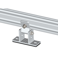 Art Sign Kit de Fixation Solaire à Toit Plat pour Centrale Solaire avec Inclinaison Réglable, Structure de Montage PV