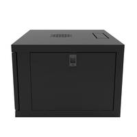 Armoire murale pour serveur réseau de 19 pouces, type fin, porte en métal massif, 19 pouces