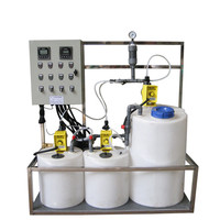 Chlore de pH d'équipement de système de dosage liquide automatique d'acide chimique/alcali pour le traitement de l'eau avec la pompe doseuse