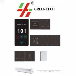 GRMS Sản phẩm mới 2025 không dây công tắc điều khiển phòng khách sạn điều khiển thông minh thông minh hệ thống khách sạn - Product Image 4