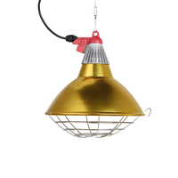 Lampe chauffante infrarouge, abat-jour de conservation avec panneau de flamme pour cochon, poulet, équipement agricole, lampe de brûleur