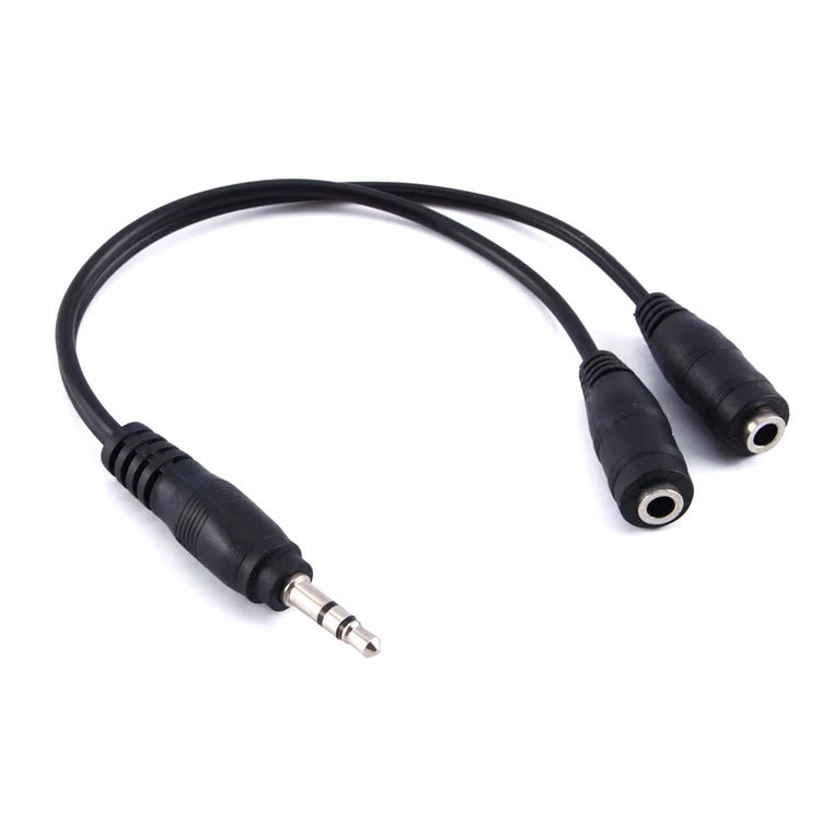 Headphone Splitter 2 in 1 Audio