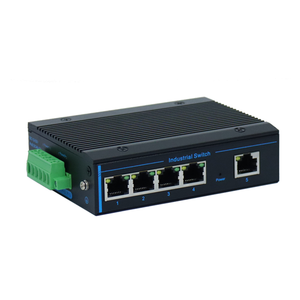 <span class=keywords><strong>Hot</strong></span> bán 1000M 5 cổng công nghiệp <span class=keywords><strong>Ethernet</strong></span> chuyển đổi 1000Mbps không được quản lý 35 mét Din Rail 4000V chống sét cổ - Product Image 3