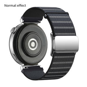 Correa Deportiva de Nailon con <span class=keywords><strong>Tela</strong></span> Trenzada Magnética y Franja Reflectante para Reloj Huawei GT 6 de 41 mm, Correa GT 5 para Reloj Xiaomi S4 de 41 mm - Product Image 5