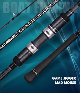 Madmouse 1.98m Jig 60-400g gamejigger Carbon Biển Đại Dương nước mặn cá ngừ Bass que quay đúc <span class=keywords><strong>Rod</strong></span> chậm <span class=keywords><strong>jigging</strong></span> cần câu - Product Image 5