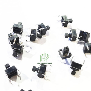 심천 펭 잉 전자 집적 회로 100% 새로운 DS1042-03-1-4-KKR-170-10 TACT 6.00x6.00 7.30mm 170gF SMT V/T - Product Image 1