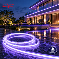 Bande lumineuse LED COB en silicone étanche IP67 24V facile à installer, flexible, 720 LED, longueur personnalisée, décoration intérieure, bar
