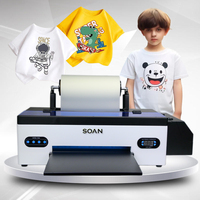 Imprimante DTF A3 R1390 avec tête d'impression Epson 13 pouces pour textile, imprimante DTF XP600 13 pouces avec tête Epson multicolore pour textile