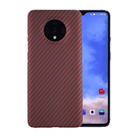 FY SPORT Low quantité minimale de commande 1 pièce 3K Twill coque de téléphone en Fiber de carbone pour one plus 7/7T/7TPRO grand trou