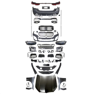 Nuevo Kit de Carrocería 2026 para <span class=keywords><strong>BMW</strong></span> Serie 7 740 750 760 G70, Incluye Faros Delanteros Negros y Parachoques Delanteros - Product Image 2