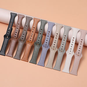 Nouveau bracelet compatible pour montre GT2/3, charme Honor pour G1R, bracelet de montre intelligente en cuir véritable avec boucle à ardillon, taille fine, <span class=keywords><strong>2022</strong></span> - Product Image 4