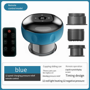 Hijama terapia eléctrica ventosa de vacío 12 engranajes Dispositivo de ventosas terapia de meridianos masajeador de ventosas para quemar grasa con control remoto - Product Image 5