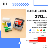 Étiquettes de câble auto-adhésives, pièces, pour identification de câble