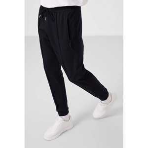 Pantalones Deportivos Azul Marino para Hombre, Cintura Elástica, Tela Transpirable Informal - Product Image 2