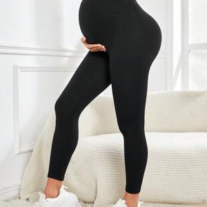 3046 femmes Leggings pour <span class=keywords><strong>grossesse</strong></span> exercice Yoga pantalon ascenseur ventre sans couture femmes enceintes taille haute maternité pantalon Fitness - Product Image 6