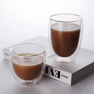 Taza de Café de Doble Pared de Vidrio Borosilicato, Libre de BPA, Resistente al Calor, con Tapa y Pajita Aislante, Apta para Lavavajillas, para Bebidas Frías/Calientes - Product Image 1