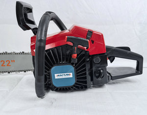 Tronçonneuse à essence monocylindre 52cc de fabrication chinoise, puissante, pour la coupe du bois - Product Image 3