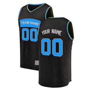 Vêtements de basket-ball personnalisés pour hommes pour les compétitions, les événements, T-shirt et short confortables et respirants imprimés de grande taille - Product Image 2