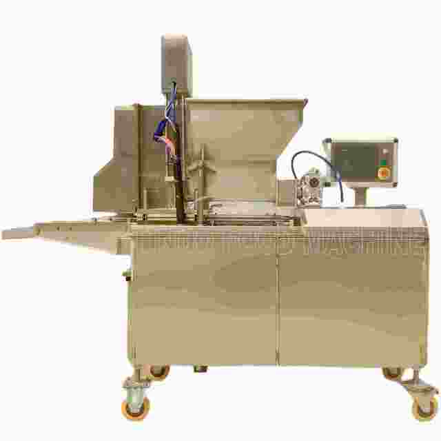 2024 Hot Selling Automatic Meat Patty Cutlet Hamburger Making Machine Pneumatic Molding Machine Nuggets Fillets Maker