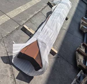 Accessoires pour plaques de toiture en acier galvanisé : Gouttière de toit, coins extérieurs et intérieurs - Product Image 3