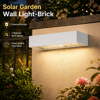 Lampe solaire de jardin étanche IP65 à haute luminosité avec détecteur de mouvement pour extérieur, jardin, allée, Australie