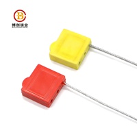 BCC604 Sello de cable de doble bloqueo Sello de cable de contenedor Sello de cable de alambre amarillo
