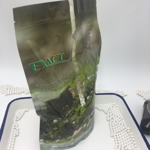 Balle en plastique PLA bio, échantillon gratuit, 0,20 g, blanche, pour les 14 ans et plus - Product Image 4