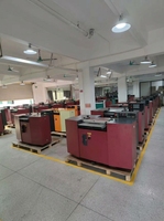 Équipement de production du cuir KH-520C – Machine de découpe de 520 mm de largeur avec engrenage et moteur 380V/220V pour l'empilage et l'atténuation du cuir