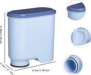 2 paquets de filtres à eau pour machine à espresso compatibles avec <span class=keywords><strong>Saeco</strong></span> AquaClean CA6903 Source d'alimentation électrique pour usage domestique <span class=keywords><strong>Filtre</strong></span> alcalin - Product Image 5