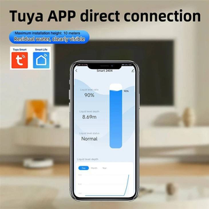 Capteur intelligent IoT EPTTEC TLC2404P Lora & WiFi, instruments de mesure de niveau de liquide par ultrasons, surveillance du niveau d'eau, capteur de niveau d'eau Tuya - Product Image 4