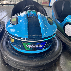 Coches de Choque Eléctricos para Niños y Adultos, Atracción de Parque de Atracciones, Coches de Choque Eléctricos con Rejilla para el Suelo, en Venta - Product Image 4