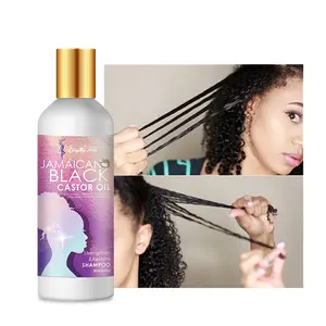 Sulfaat Gratis Shea Vocht Zwart Jamaicaanse Castor Olie Shampoo Reparatie Hydrateren Groeien Gezond Haar Voor Beschadigd Droog Krullend Kroeshaar
