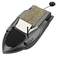 Bateau-Appât Télécommandé Haute Qualité, Sonar Haute Vitesse, Nouveau Modèle 180 Points GPS, Pêche au Filet en Plastique, Déploiement en Un Clic