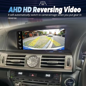 หน้าจอ Qled ขนาด 12.3 นิ้ว เครื่องเล่นวิดีโอมัลติมีเดียในรถยนต์ระบบ Android รองรับ Carplay สำหรับ Lexus Ls600 Ls460 ปี 2013-2017 LS 600 460 เครื่องบันทึกเทป GPS - Product Image 2