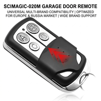 Télécommande de portail SMG-020M la plus récente, duplicateur 433 MHz pour certains codes roulants et tous les codes fixes, porte-clés 433,92 MHz pour barrière