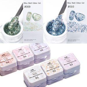 Kit de vernis gel effet écaille 10 couleurs ZRKGEL tendance, sans HEMA, sans TPO, gel à ongles pour les fournisseurs de salons de manucure, kit hautement pigmenté - Product Image 4