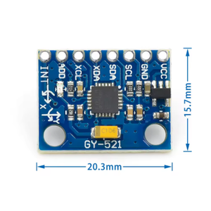 Module GY-521 MPU-6050 MPU6050, capteurs gyroscopiques analogiques à 3 axes + module accéléromètre à 3 axes - Product Image 4