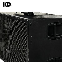 Caisson de basses actif double 18 pouces SUB8006 2500W RMS avec DSP, en contreplaqué de bouleau, SPL max 141dB, pour concerts et tournées