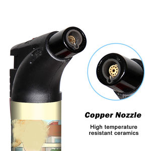 Logos personalizados Vela a granel Suministros para fumar recargables Etiqueta privada Novedad única Pegatinas impresas Encendedor de antorcha vintage - Product Image 5